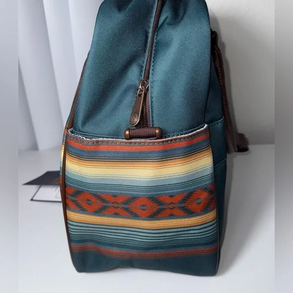 Pendleton Southwest Print Weekender Travel Bag Adjustable Strap Luggage NWT